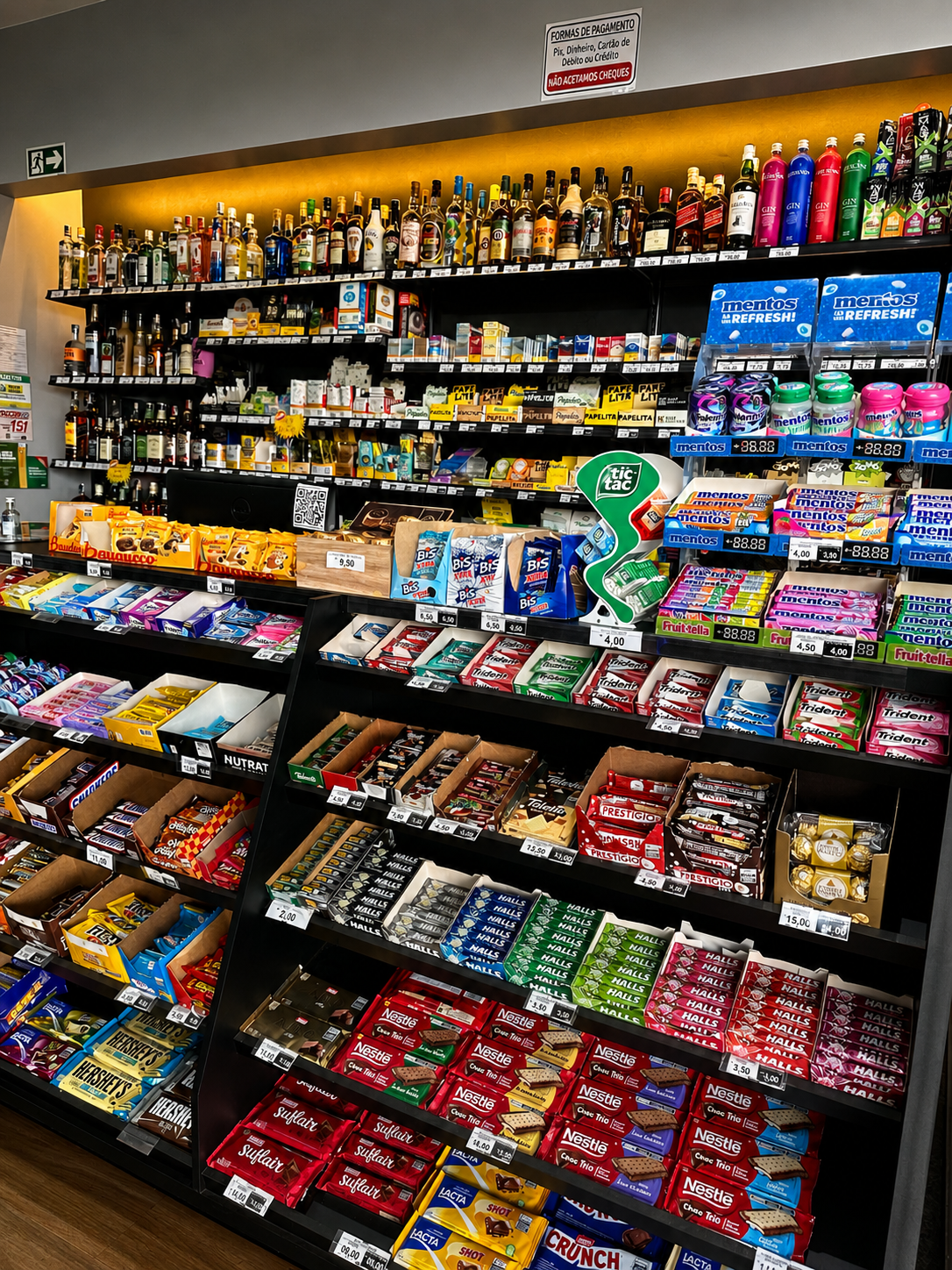 Loja de conveniência moderna